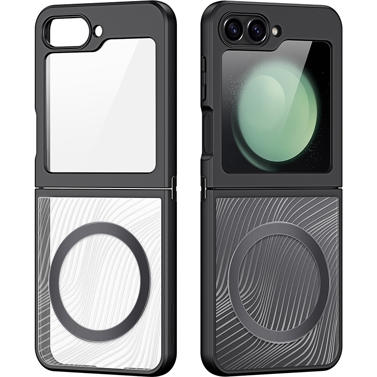 Etui pancerne Dux Ducis AIMO Series Premium Case do Galaxy Z Flip7 FE / Z Flip6, czarne